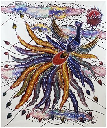 Batik Művészet, a Festészet, a 'Phoenix által Agung (75cm x 90cm)
