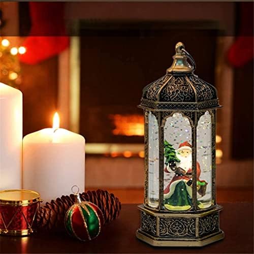 SLYNSW Hógömb Karácsonyi Lámpás Víz Hó Csillogó Gömb Lámpa Dekoráció ForChristmas Fesztivál a Gyerekek Optimális Ajándékok (Szín