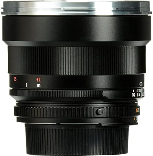 ZEISS Classic Síkbeli ZF.2 T* 85mm f/1.4 Szabvány Kamera Objektív Nikon F-bajonett TÜKÖRREFLEXES DSLR Kamera, Fekete