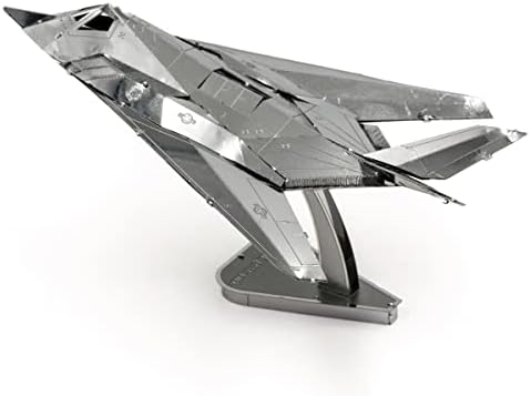 Fém Föld F-117 Nighthawk 3D-s, Fém Modell Kit Fascinations