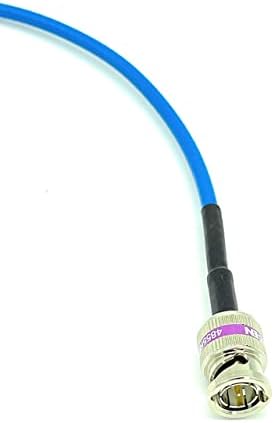 AV-Kábel, 12 G 4K HD-SDI BNC - BNC Kábel Belden 4855R Mini RG59 (1.0 ft, Sárga)