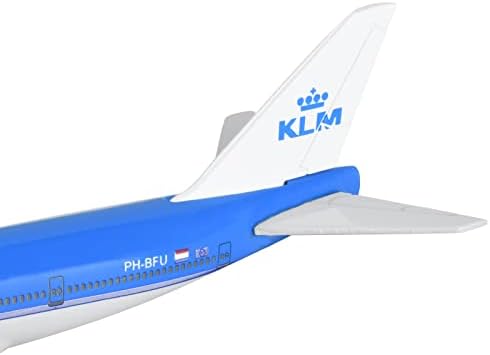 NATEFEMIN Alufelni KLM B747 Modell Repülőgép Modell 1:400 Modell Szimulációs Harcos Tudományos Kiállítás Modell Kijelző Modell