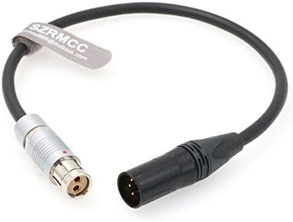 SZRMCC XLR 3 Tűs Férfi Fischer 2 Pin Női hálózati Kábel ARRI Alexa XT SXT Kamerák