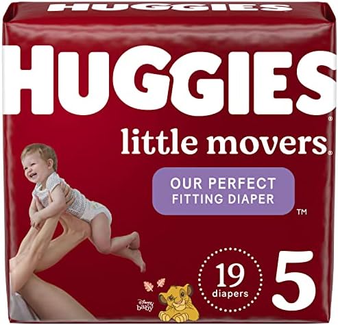 Baby Pelenkák 5-ös Méretű (27+ lbs), 19 Ct, Huggies Little Költöztetők