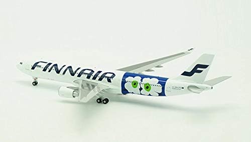 JC Szárnyak FINNAIR Airbus A330-300-Ó-ITO Poppy 1/200 fröccsöntött Repülő Modell