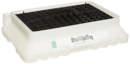 UltraTech 1060 Polietilén Ultra-Spill Tálca P2, 1.8 Liter Kapacitás, 5 Év Garancia, Fehér