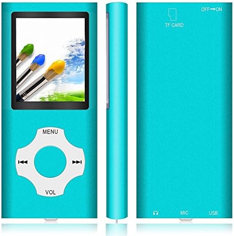 MP3-Lejátszó / MP4 Lejátszó, Hotechs MP3 Lejátszó, 32 gb-os SD Kártya Vékony Klasszikus Digitális LCD 1.82 Screen Mini USB Port