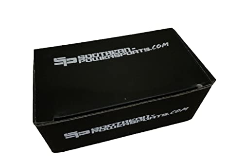 Déli Powersports M10x1.25 (Fekete) Kúpos csavarokat 16 Csomag Kompatibilis Honda Yamaha Kawasaki Suzuki Polaris Lehet Vagyok