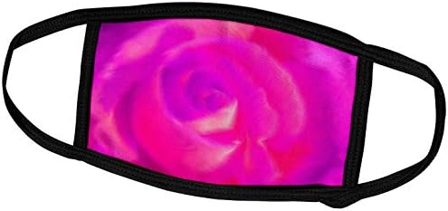 3dRose Yves Alkotások Rózsa - Szem A Világos Rózsaszín Rose - Álarcok (fm_36813_1)