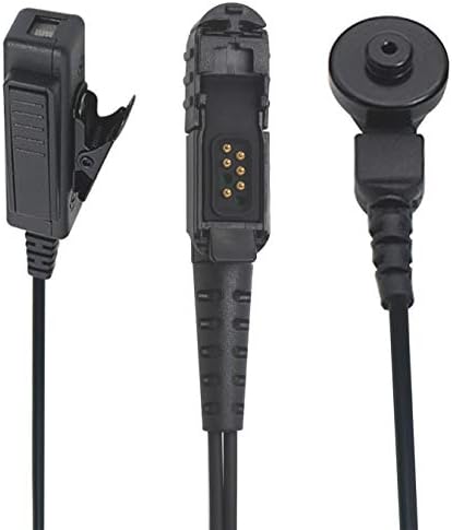 Rádió Fülhallgató a Motorola Walkie Talkie 2 Vezeték Megfigyelő Biztonsági Akusztikus Cső Eeapiece Fülhallgató AV Mikrofon