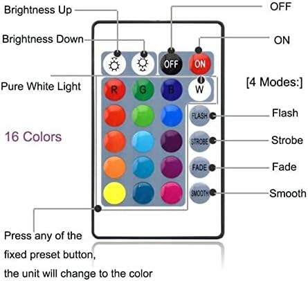 VALOYI 6X Szabályozható RGB Lámpa LED PAR30 PAR38 15W 25W Izzók E27 110V, 220V 230V 240V Távoli Contraller Vízálló (Méret