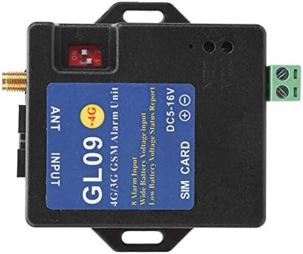 GSM Riasztó Rendszer GL09 4G/3G/GSM 8CH Riasztó Rendszer Figyelmeztető Modul 8‑Csatornás Bemenet Alacsony Fogyasztás Haza Raktár Biztonsági(USA)