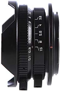 Fotga Kézi Cine Halszem Lencse, 8 mm-es F3.8 Olympus Panasonic Micro Four Harmadik M4/3 tükör nélküli Fényképezőgép