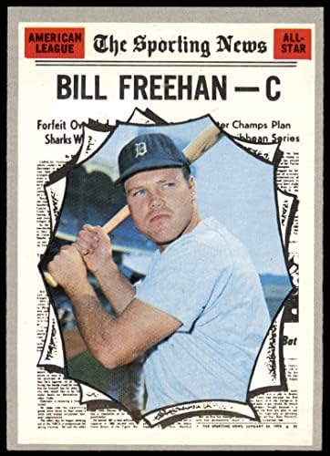 1970 Topps 465 All-Star Bill Freehan Detroit Tigers (Baseball Kártya) EX Tigrisek