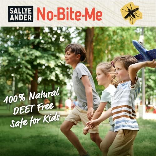 Sallye Ander Nem-Harap-Én Minden Természetes Bug Visszataszító & Rovarriasztó - Anti Viszket Krém - Biztonságos a Gyerekek, Csecsemők