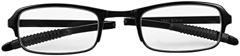 Yosoo Egészségügyi Felszerelés Presbyopic Szemüveg, Összecsukható Szemüveg, Kompakt Összehajtható Olvasó Szemüveg 1.0 1.5 2.0 2.5 3.0