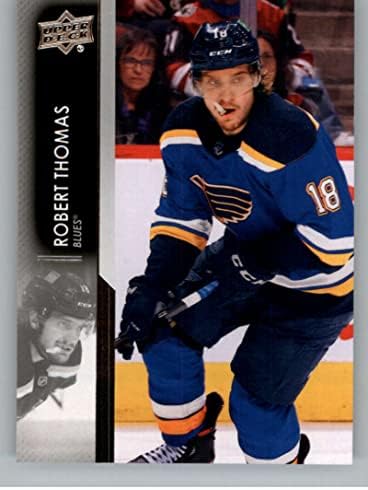 2021-22 Felső szint 409 Robert Thomas St. Louis Blues Sorozat 2 NHL Jégkorong Trading Card