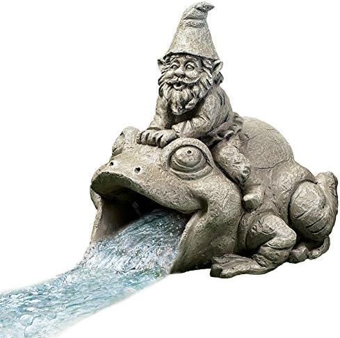 Gyűjtemények Stb Béka, Valamint A Gnome Dekoratív Downspout Extender Borító