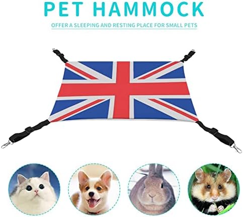 A Union Jack Pet Függőágy Állvány Macska Ágy Pet Supplies Kiváló Légáteresztő Könnyű Összeszerelés A Szabadban, Zárt Térben