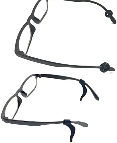 AQRICHFOX 2 Db Állítható Szemüveg Pánt, Szemüveg Rögzítő, Sport Szemüveg Pánt a Fül-Hook-4Pairs a Férfiak, Nők, Gyerekek