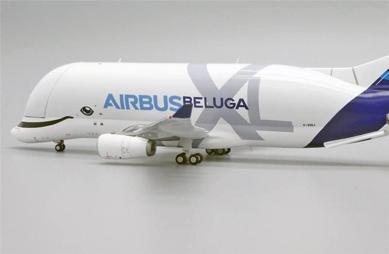 JC Szárnyak Airbus Közlekedési Nemzetközi Airbus A330-743L Beluga XL NEM.3 F-GXLI a Antenna 1/400 FRÖCCSÖNTÖTT Repülőgép Előre elkészített
