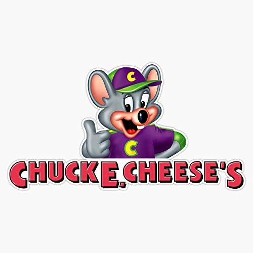 Chuck E. Cheese Vinyl Matrica Laptop Matrica Autó Lökhárító Ablak Vízálló 6 Mil 5