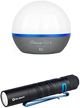 OLIGHT Obulb Pro S Többszínű Éjszakai Fény Gömb a Bluetooth ALKALMAZÁS, Vezérlés, Újratölthető Smart asztali Lámpa Csomag I5R