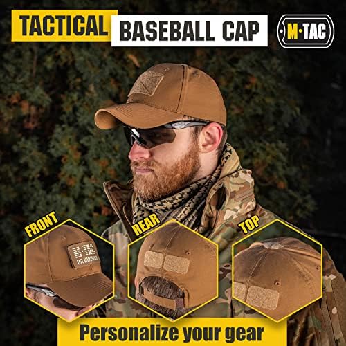 M-Tac Üzemeltető Kalap - Taktikai Baseball Sapka - Hadsereg, Katonai Stílusú Javítás Kalapot a Férfiak, mind a Nők