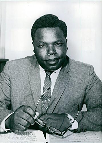 Vintage fotó, Portré, Kenyában politikus: James Nyamweya.