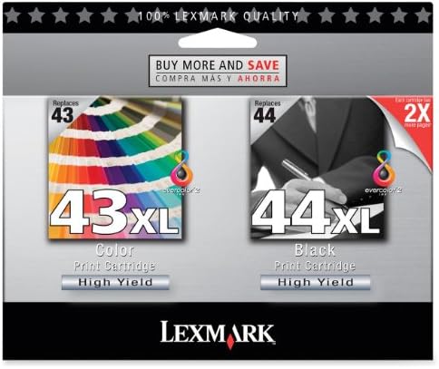 Lexmark International Termékek - Photo Print Patron, Combo Pack, Fekete/Tri-color - Értékesített, mint az 1, PK - Twin-pack