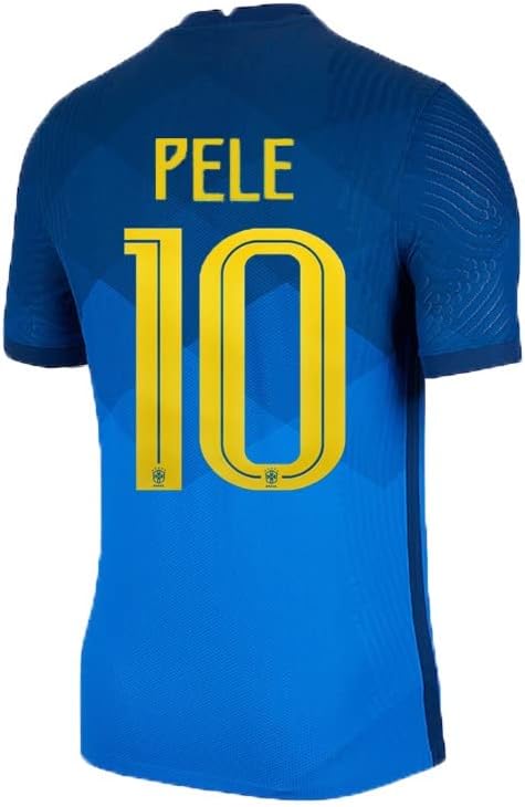 Nemzeti Labdarúgó Pelé-Dico 10 Legenda Felnőtt Jersey (Nagy, Kék)