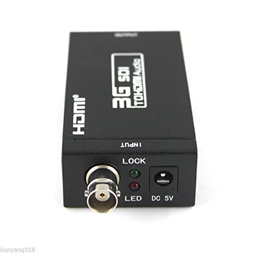 Általános SDI-HDMI Átalakító SD-SDI/HD-SDI/3G-SDI vagy HDMI Adapter Támogatja a 720p, 1080p
