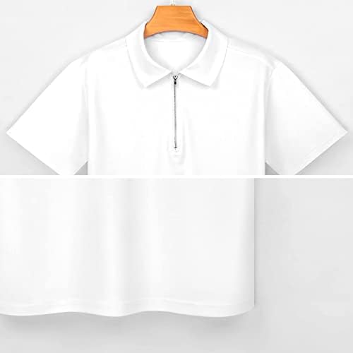 Szeretet, Béke, Ukrajna Színek Férfi Alkalmi Golf Polo Shirt Cipzárral Rövid Ujjú T-shirt Sport Póló Slim Fit Tetejét