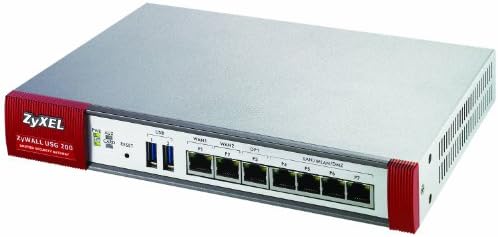 Zyxel ZyWALL USG100 Egységes Biztonsági Gateway Tűzfal w/50 VPN Alagutak, SSL VPN, 7 Gigabit Port, valamint a Magas Rendelkezésre állás