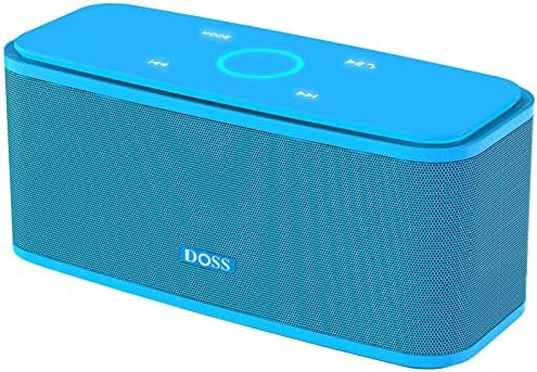 DOSS SoundBox Pro Bluetooth Hangszóró Szürke Csomag SoundBox Érintse meg a Bluetooth Hangszóró Kék