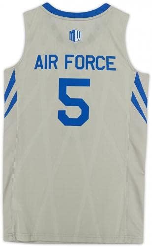 Air Force Falcons Csapata által Kiadott 5 Szürke Jersey a Kosárlabda Program - Méret S - Főiskolai Programok