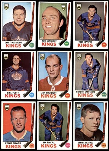 1969-70 Topps Los Angeles Kings Közelében Csapat készen áll a Los Angeles Kings - Hockey (Set) GD+ Királyok - Hoki