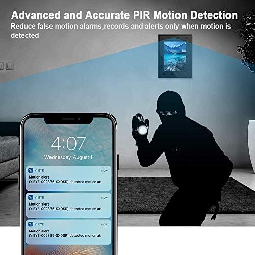 Kém Rejtett Kamera WiFi Képkeret 1080P Rejtett Biztonsági Kamera, éjjellátó, valamint Mozgásérzékelő Vezeték nélküli IP-Dada