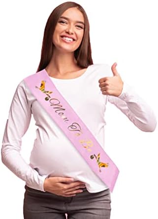 Hogy Apa & Anya Lenni Szárny Baby Shower - Rózsaszín, Arany Betűk, Apa, Anya, Hogy Szárnyat Baba Zuhany | Lány Baba Zuhany Szárny Apja, Anyja