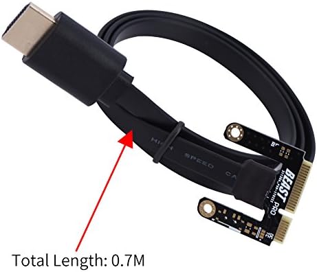 HDMI-Mini PCI-E Kábel, HDMI Mini PCI-E Kábel, EXP GDC Fenevad HDMI Mini PCI-E Kábel, Adapter Kábel, Külön Felület a Számítógép