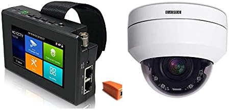 EVERSECU 1db Minden egy CCTV Tester + 1db 4X Zoom POE IP PTZ Kamera...