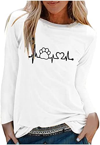 Alkalmi Felső Tshirt Női Őszi Nyári Hosszú Ujjú Kényelem Szín 2023 Ruházat Pamut Sleeve Grafikus Blúz 0K 0K