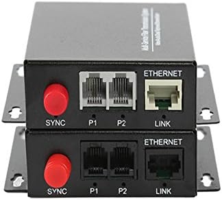Guantai 2 Csatorna PCM Hang, Telefon, Optikai Média Konverter Ethernet 1Pair