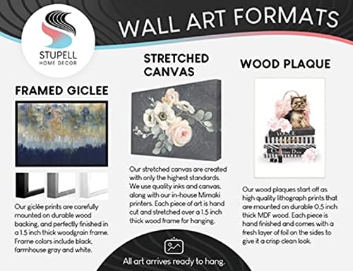 Stupell Iparágak, Ma Meztelen Holnap Mosoda Hagyományos Kék Fogas által Tervezett Natalie Carpentieri Vászon Wall Art, 24 x 30