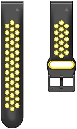 DASEB 20mm Gyors Illik Watchband A Garmin Fenix 6 6X 5X Pro 5 Plusz 3HR Megközelítés S60 Enduro Szilikon Karkötő Easyfit Csuklópántot