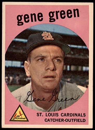 1959 Topps 37 Gén Zöld St. Louis Cardinals (Baseball Kártya) Dean Kártyák 5 - EX Bíborosok