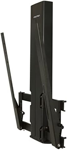 Ergotron – Glide Falra Szerelhető HD, TV-készülék VESA Fali tartó – Nehéz Monitor vagy Tv 55 Cm, 20-40 kg – Fekete