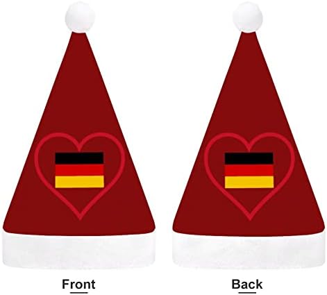 Imádom Németország Piros Szív Karácsonyi Sapka, Télapó Sapka Vicces Karácsonyi Kalap karácsonyi Parti Kalapok Női/Férfi