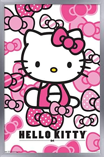 Tendenciák A Nemzetközi Hello Kitty Íjak Fali Poszter 22.375 X 34