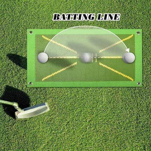 Golf Képzés Szőnyeg Hinta Észlelési Baseball, Golf Swing Út Gyakorlat Mat Út Visszajelzés Golf Ütő Mat, Elemzés Hinta Ösvényen,